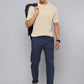 Men's Navy Blue Tapered Chinos - 0157b251-5cf0-46c6-92d3-20c1920472ae1724661698816-Levis-Men-Trousers-7381724661698288-4 View
