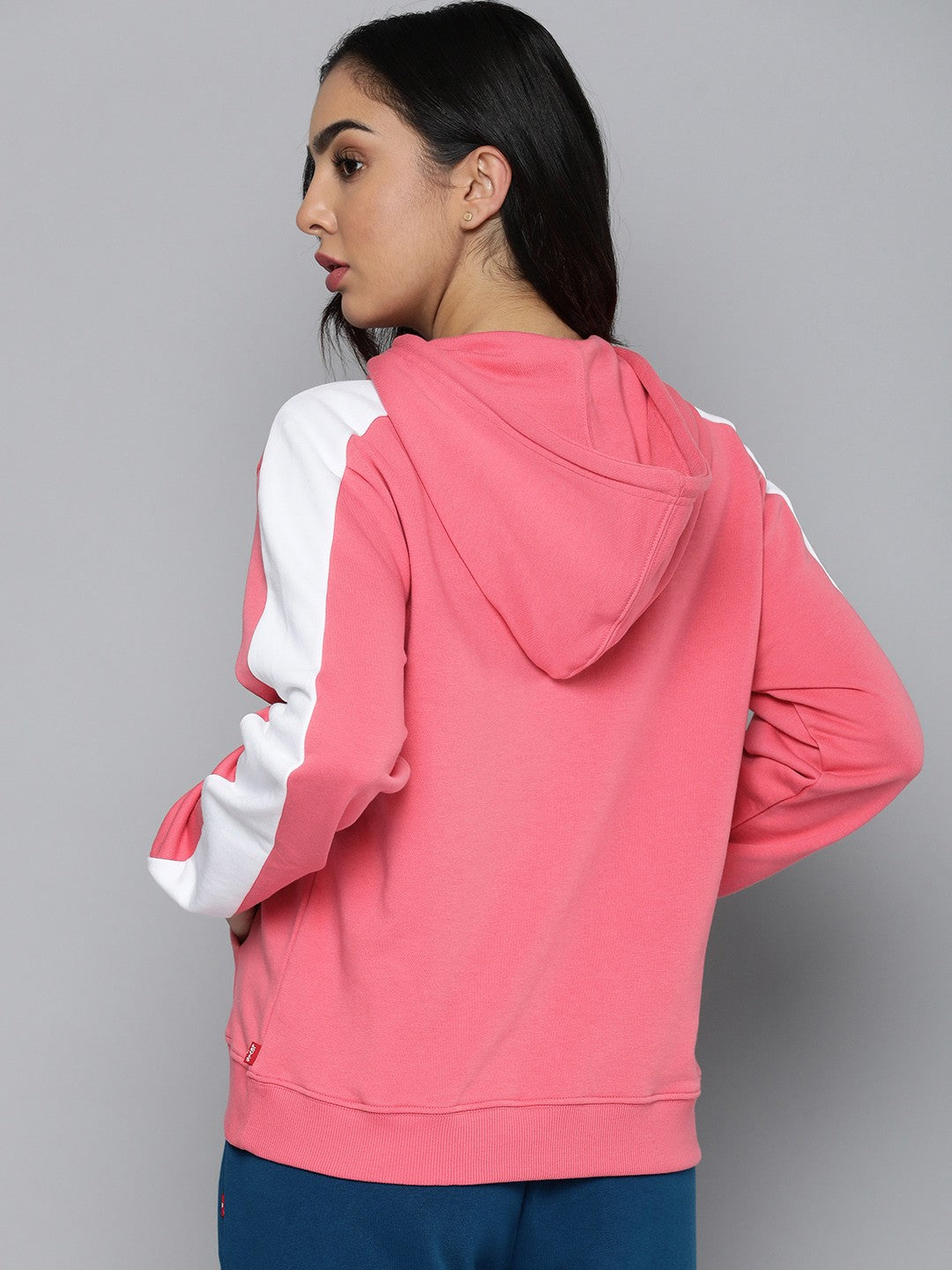 Women's Colorblock Hooded Sweatshirt