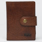 Men's Tan Solid Card Holder - 053A8217 View