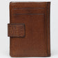Men's Tan Solid Card Holder - 053A8218 View