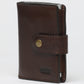 Men's Brown Solid Card Holder - 053A8230 View