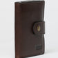 Men's Brown Solid Card Holder - 053A8231 View