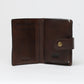 Men's Brown Solid Card Holder - 053A8234 View