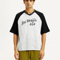 Men's Graphic Loose Fit T-Shirt - Front View