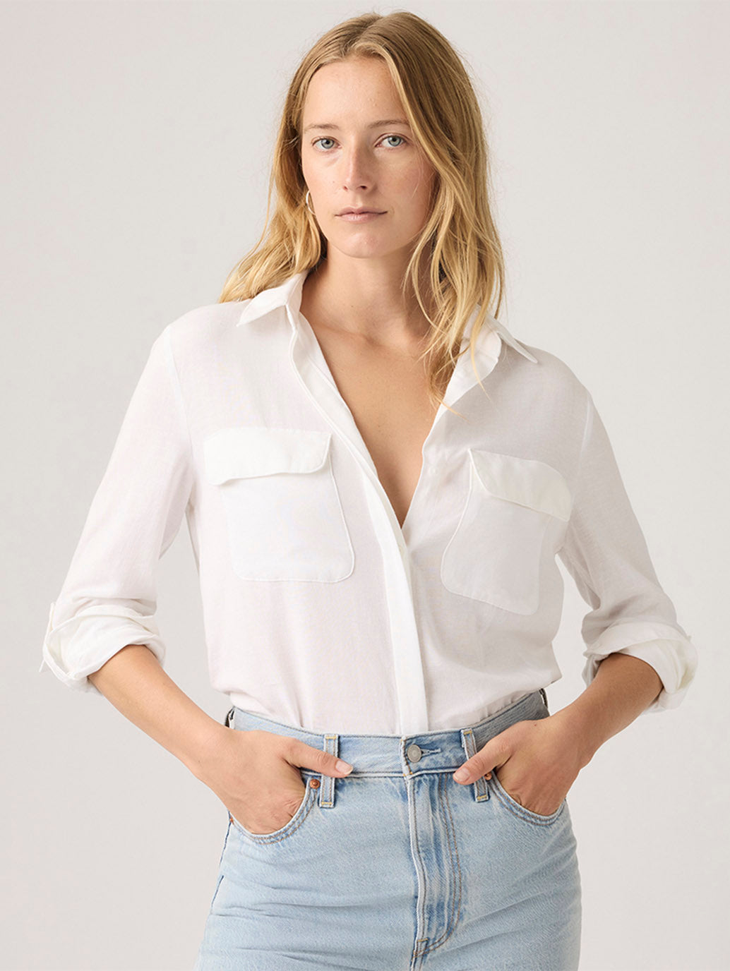 Levi's Women's Elaine Utility Shirt