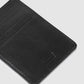 Men's Black Solid Card Holder - 06822eb8-8d57-4621-9a15-5fc98af54a3c1742210000752-Men-BlackTextured-Leather-Cardholder-6081742210000518-4 View