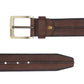 Men's Brown Textured Belt - 086c850b-17e2-47f7-9f96-926ea4afad6b1742202119509-Men-Textured-Leather-Belt-6441742202119360-3 View