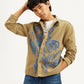 Men's Embroidered Brown Relaxed Fit Shacket - 0ac0df826939feb33b24e35d48be37d4 View