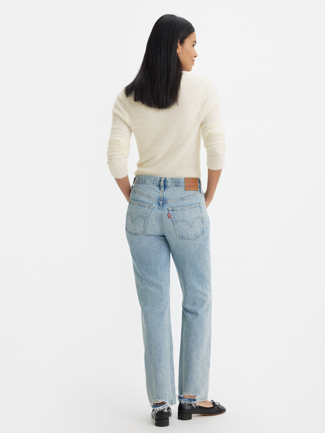 Levis 501 mid rise best sale