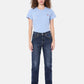 Women's 501 Dark Indigo Straight Fit High Rise Jeans - Front View