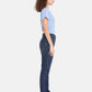Women's 501 Dark Indigo Straight Fit High Rise Jeans - Side View