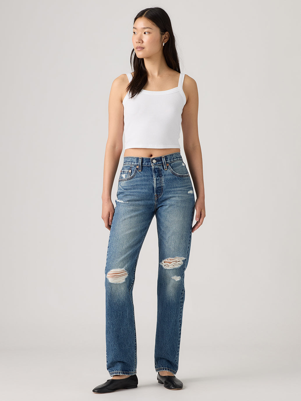 Levi's® Women's 501® Original Jeans - Front View