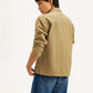 Men's Embroidered Brown Relaxed Fit Shacket - 135af17adbcc808d33b11a7449f2ea9d View