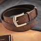 Men's Brown Solid Belt - 15449d57-e3f1-458e-84ff-4ac9648fcfdc1744178304818-Levis-Men-Leather-Belt-1581744178304530-1 View