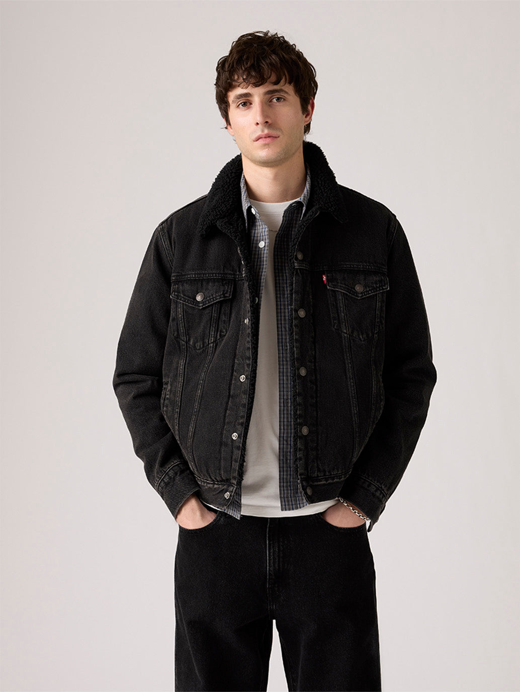 Men's Type III Sherpa Trucker Jacket - Styleshot View