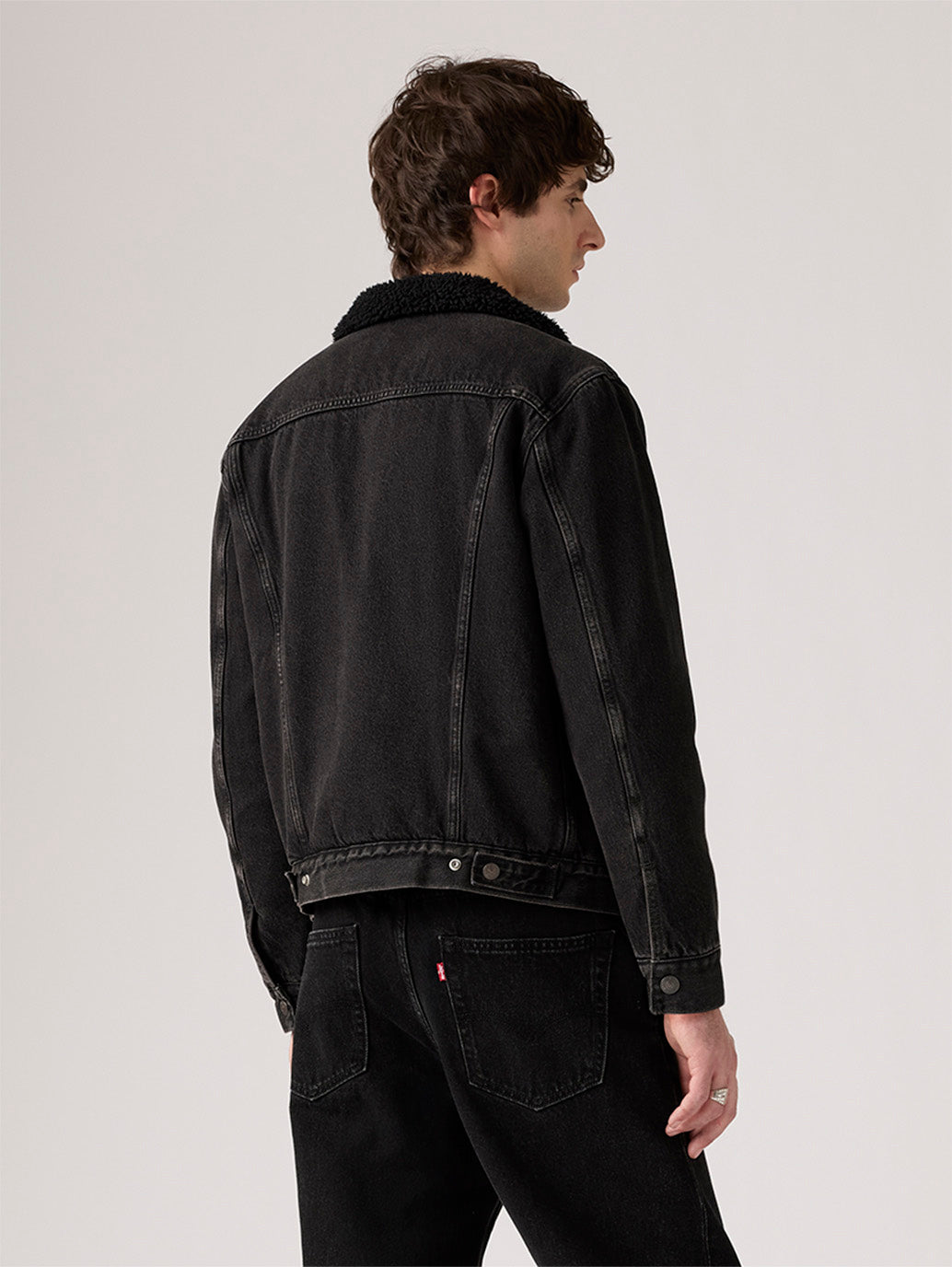 Men's Type III Sherpa Trucker Jacket - Back View