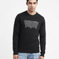 Men's Brand Logo Crew Neck Sweatshirt - 27995bae-2904-4660-ae5e-3665ab63deb5 View