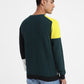 Men's Colorblock Round Neck Sweater