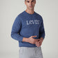 Men's Logo Printed Regular Fit Sweater - Styleshot View