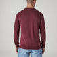 Men's Brand Logo Crew Neck Jersey Sweatshirt - Back View