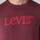Men's Brand Logo Crew Neck Jersey Sweatshirt - Detail View
