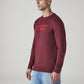 Men's Brand Logo Crew Neck Jersey Sweatshirt - Side View