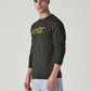 Men's Brand Logo Crew Neck Jersey Sweatshirt - Side View