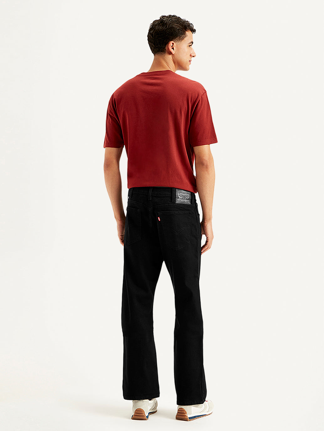 Men's 517 Bootcut Black Jeans