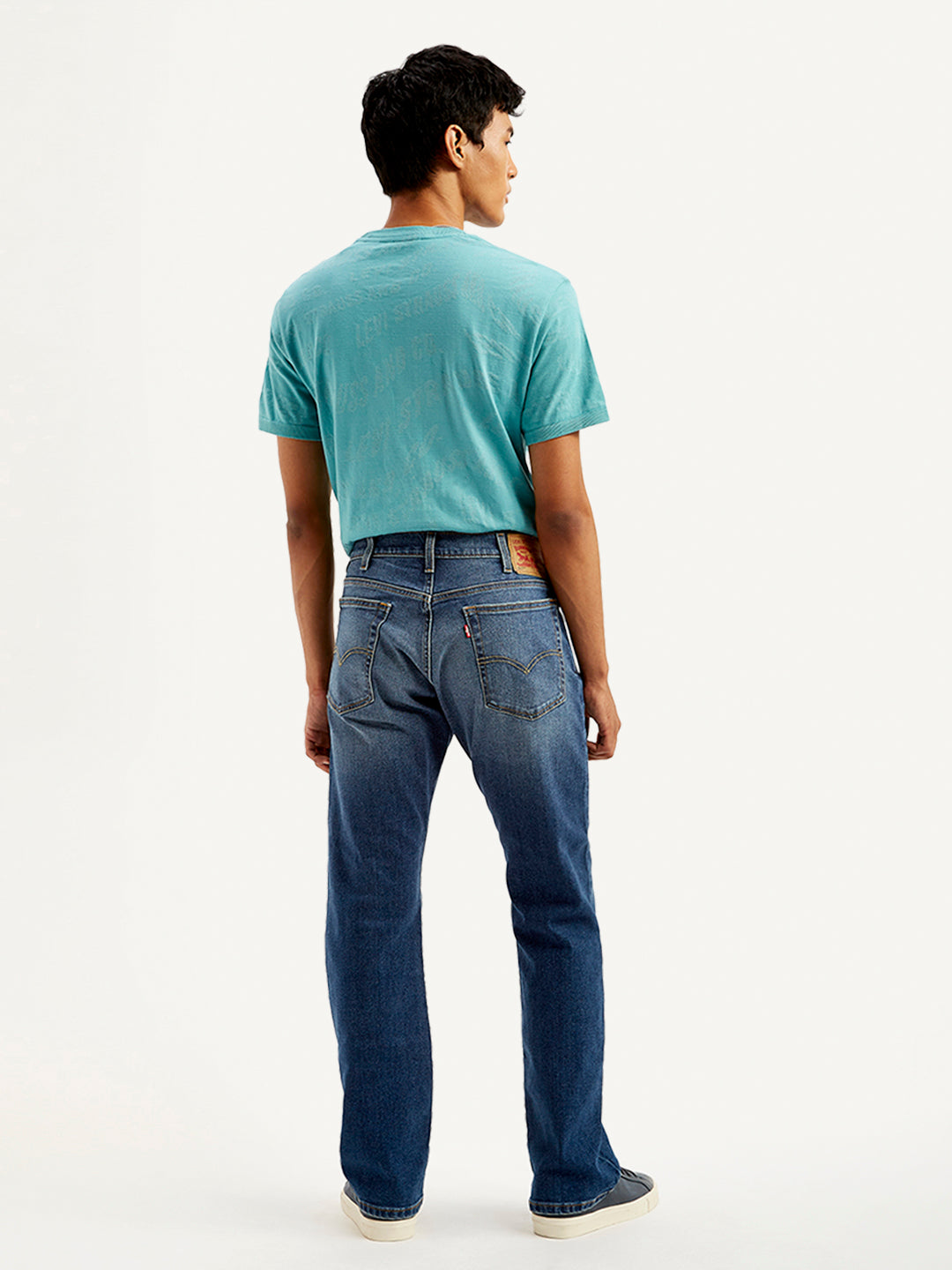 Men's 517 Dark Blue Bootcut Fit Mid Rise Jeans – Levis India Store