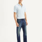 Men's 517 Navy Blue Bootcut Fit Mid Rise Jeans - ffe425f4-eca3-46fb-8dff-d02a10f1b0bf View