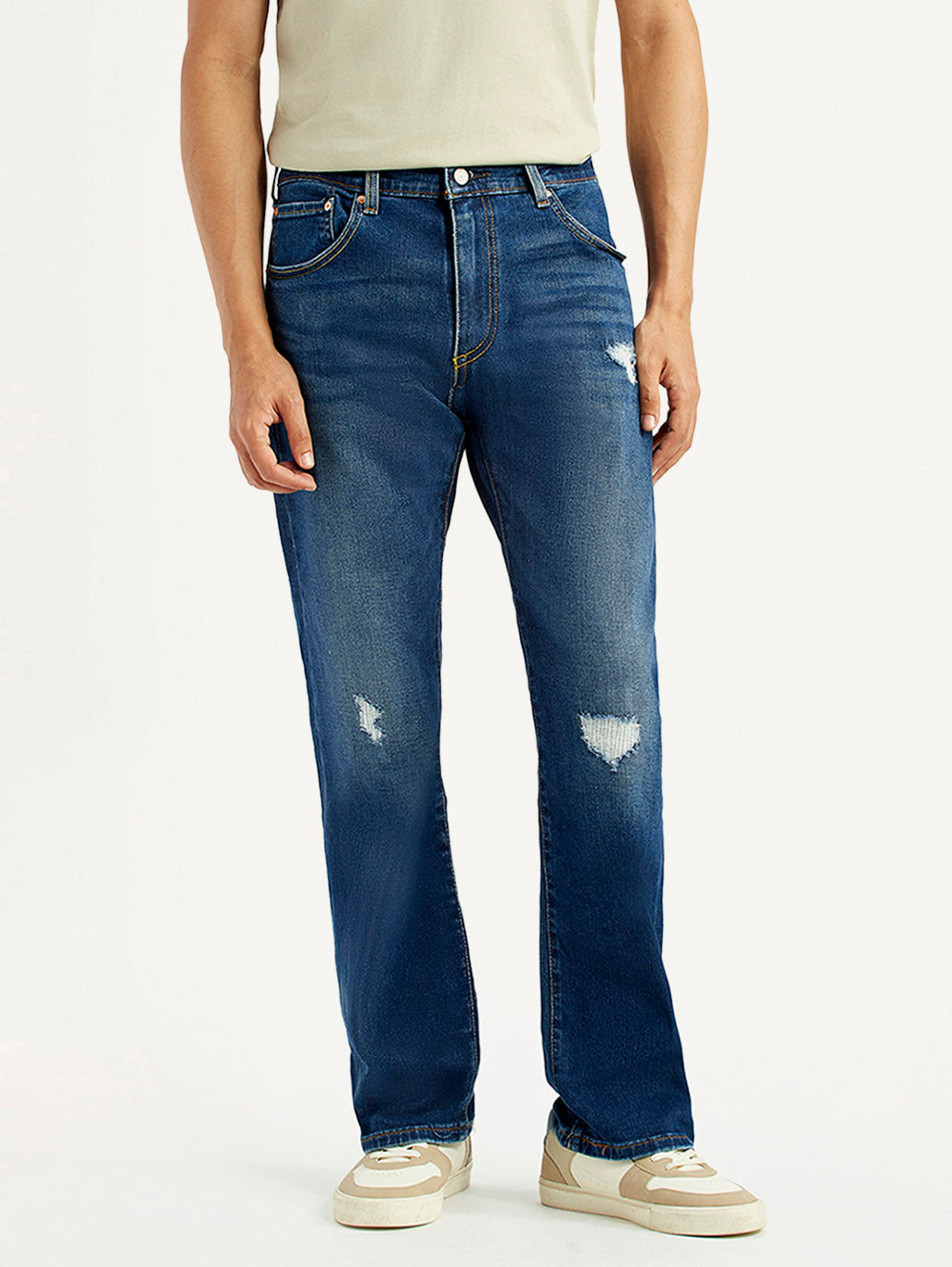 Men's 517 Blue Bootcut Fit Mid Rise Jeans – Levis India Store