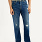 Men's 517 Blue Bootcut Fit Mid Rise Jeans - Front View