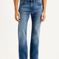Men's 517 Blue Bootcut Fit Mid Rise Jeans - Front View