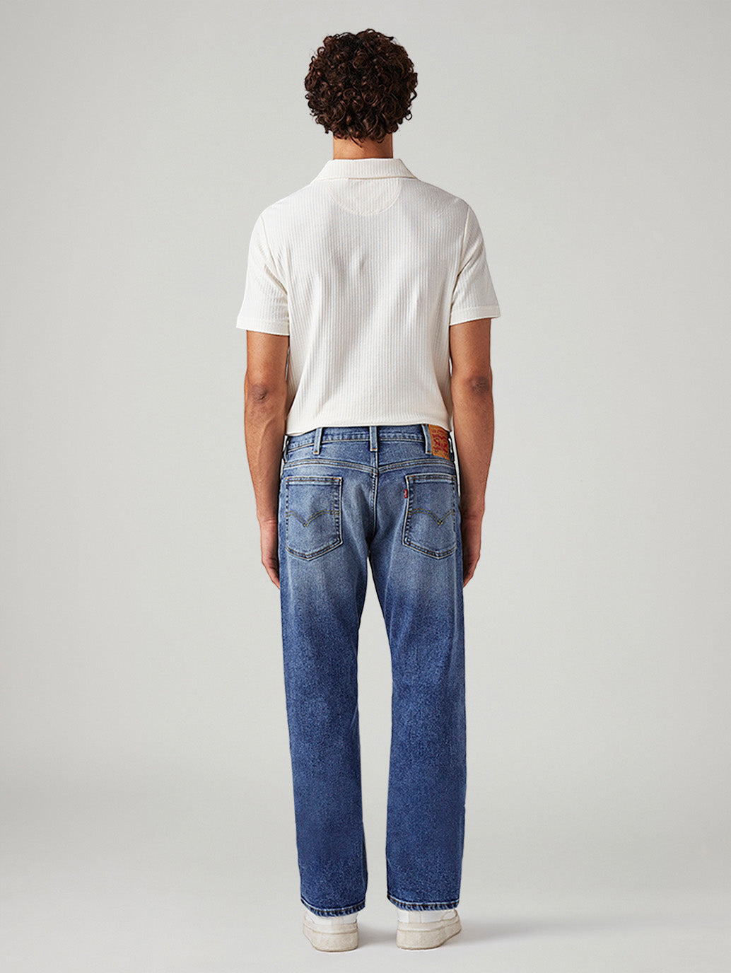 Men's 517 Med Indigo Bootcut Fit Mid Rise Jeans - Back View