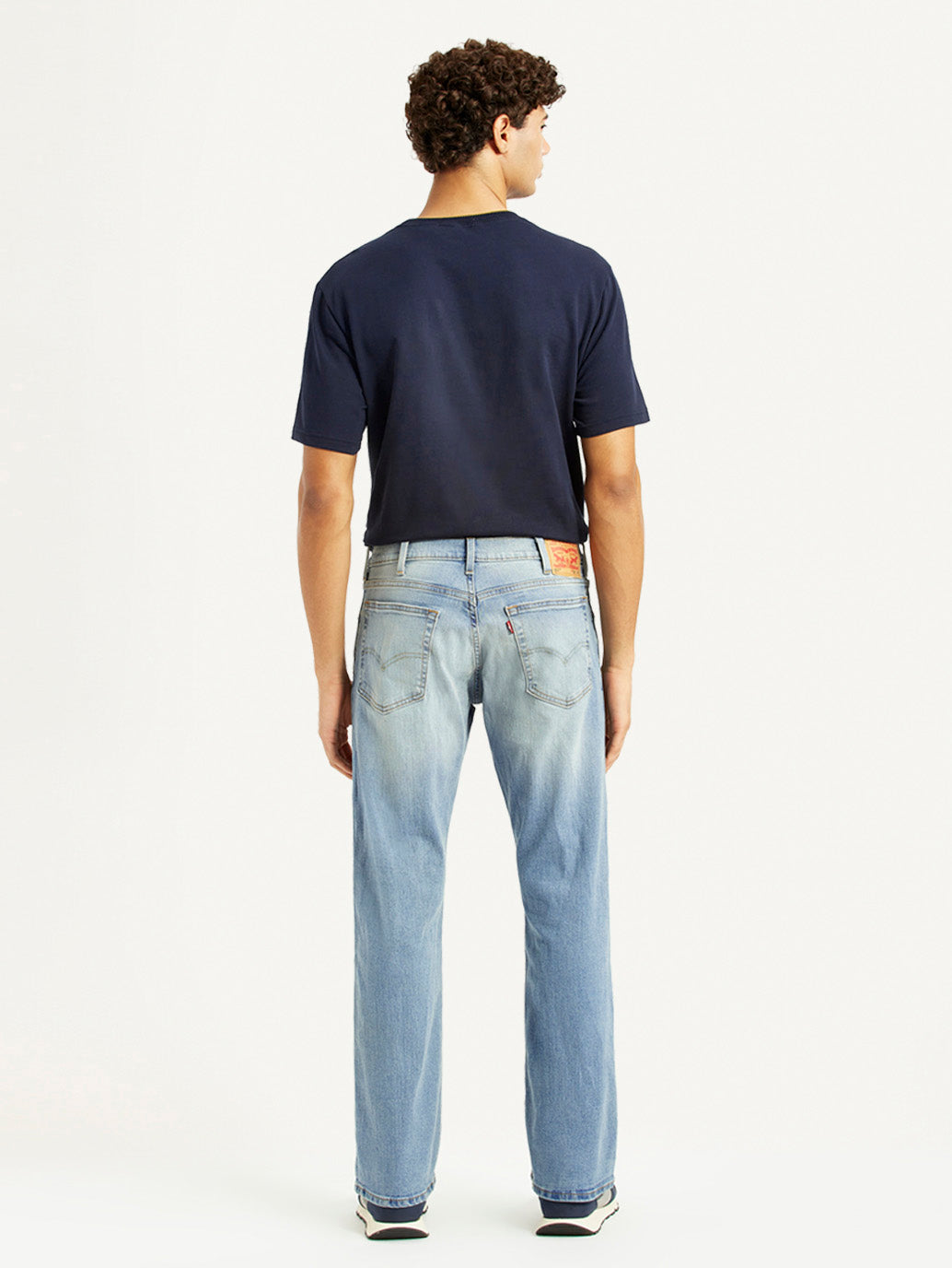 Men's 517 Light Blue Bootcut Fit Mid Rise Jeans - Back View