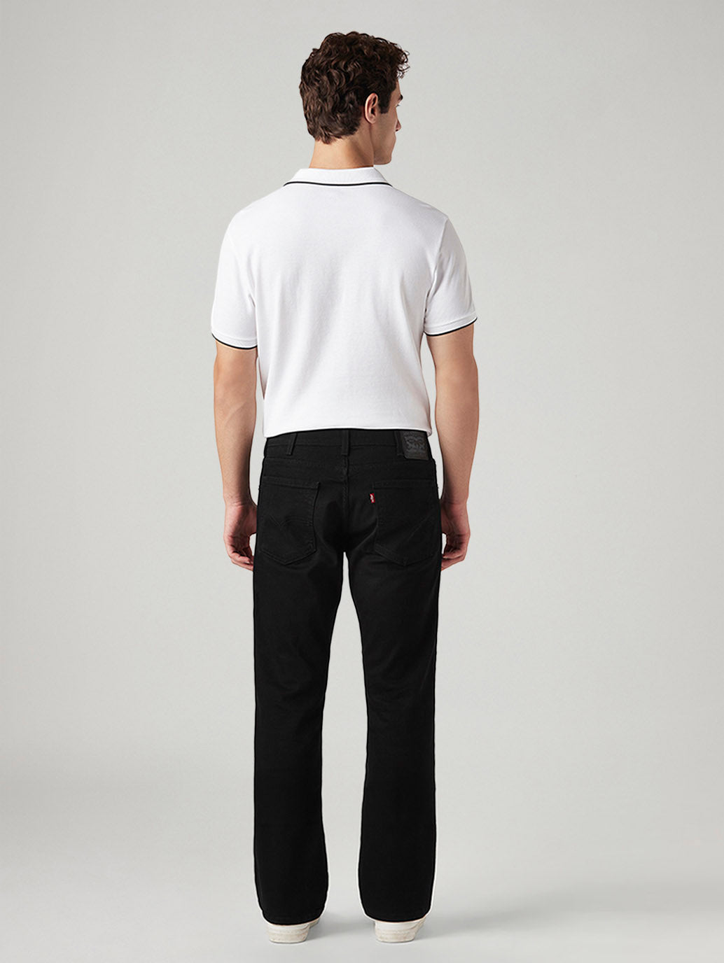 Mens 517 Mid rise Bootcut Fit Cotton Stretch Blend Jeans - 2e62bdc8-afba-40ab-881e-bf01f41fd7ef View