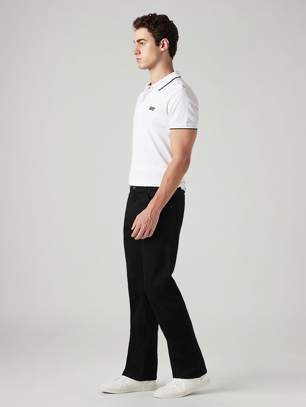 Mens 517 Mid rise Bootcut Fit Cotton Stretch Blend Jeans - 4a0119ee-5377-4ae2-9537-bb5d3f44fb93 View