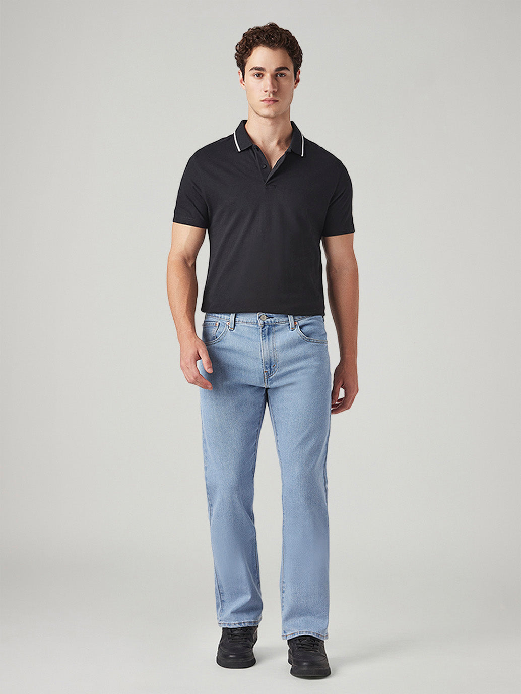 Mens 517 Mid rise Bootcut Fit Cotton Stretch Blend Jeans - cc16e73e-a595-4706-bcb1-d97c2d7eafbc View