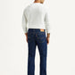 Men's 517 Dark Blue Bootcut Mid Rise Jeans - Back View