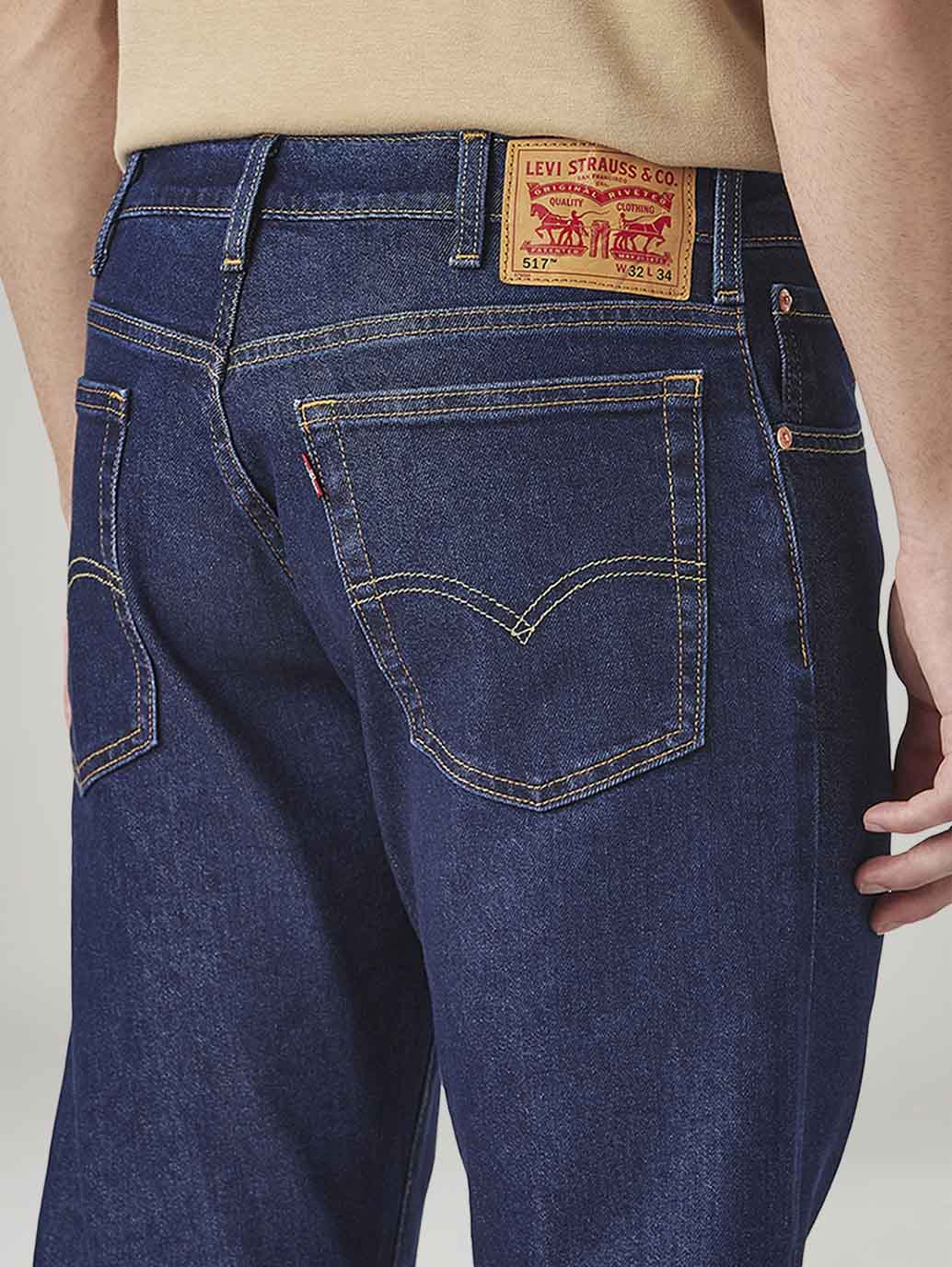 Mens 517 Mid rise Bootcut Fit Cotton Stretch Blend Jeans - 3cd0ef9b-05bb-45b4-b36d-80b4871d0434 View