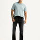 Men's 527 Black Bootcut Mid Rise Jeans - Styleshot View
