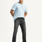 Men's 517 Charcoal Grey Bootcut Mid Rise Jeans - Styleshot View