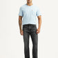 Men's 517 Charcoal Grey Bootcut Mid Rise Jeans - Front View