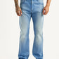 Men's 517 Light Blue Bootcut Mid Rise Jeans - Front View