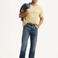 Men's Tinted 517 Blue Bootcut Mid Rise Jeans - Styleshot View