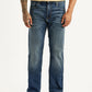 Men's Tinted 517 Blue Bootcut Mid Rise Jeans - Front View