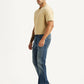 Men's Tinted 517 Blue Bootcut Mid Rise Jeans - Side View