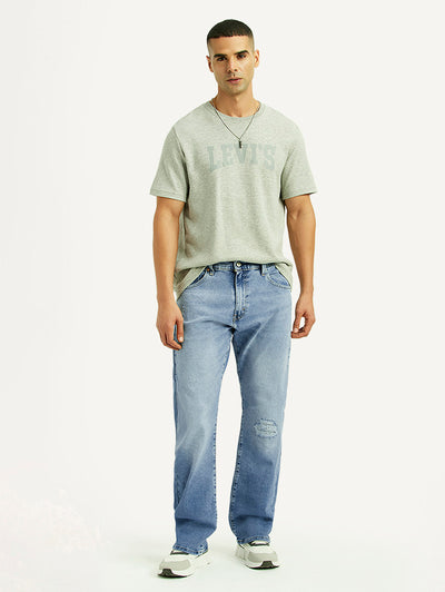 levi's Men's 517 Light Blue Bootcut Fit Mid Rise Jeans-picture-24