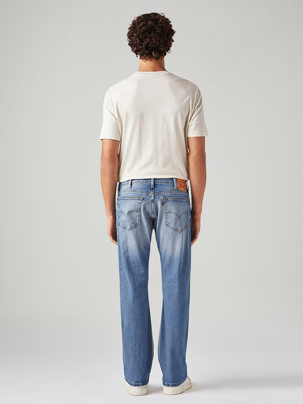 Men's 517 Light Blue Bootcut Fit Mid Rise Jeans - Back View
