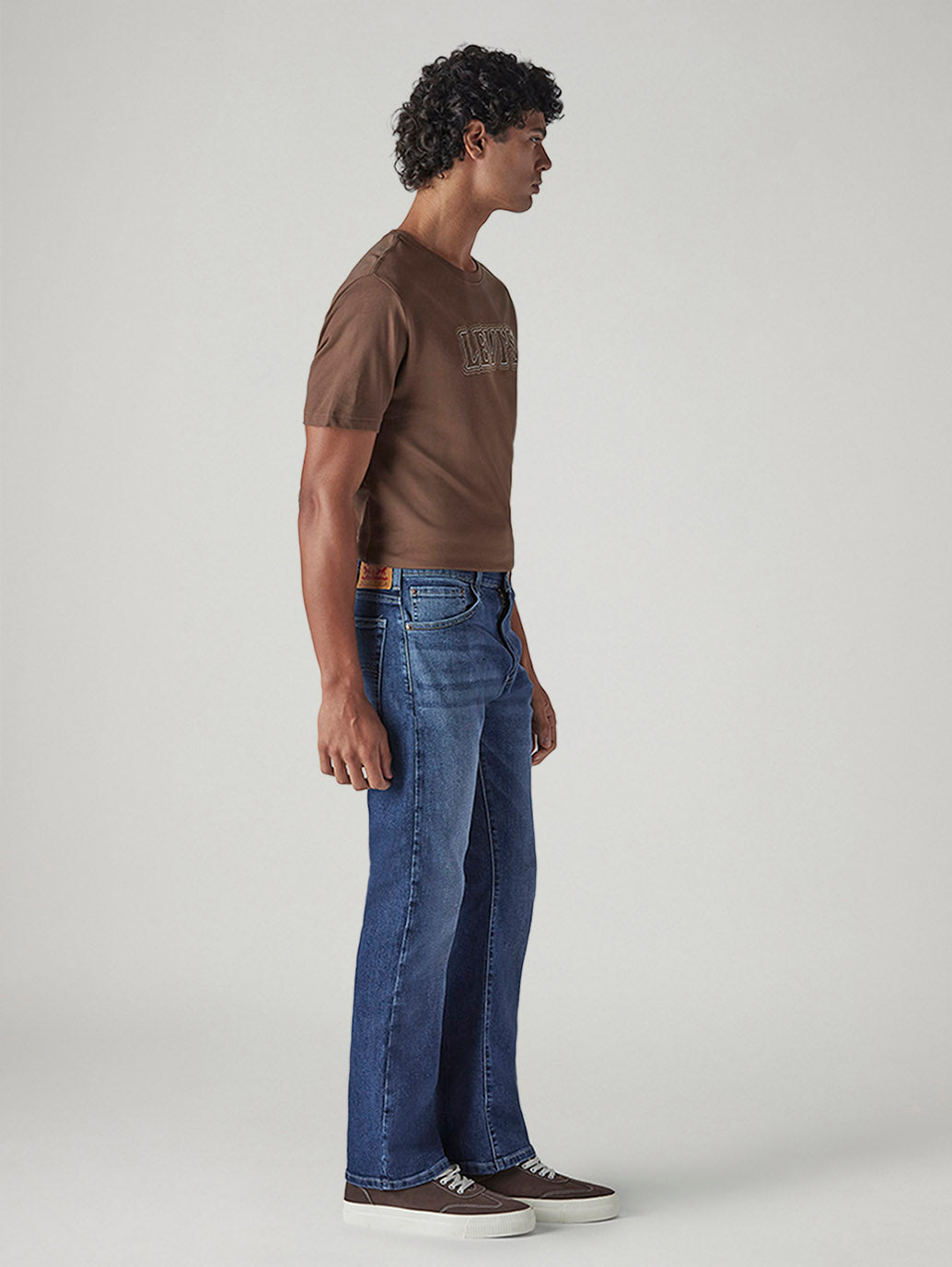 Men's 517 Blue Bootcut Fit Mid Rise Jeans - 20 View